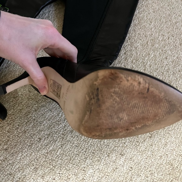 Black Heeled Boots - Picture 3 of 3